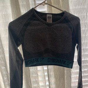Gymshark Cropped Flex Long Sleeve Top